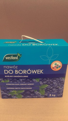 Nawóz do borówek i roślin kwaśnolubnych 3kg