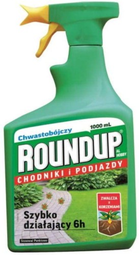 Roundup chodniki i podjazdy