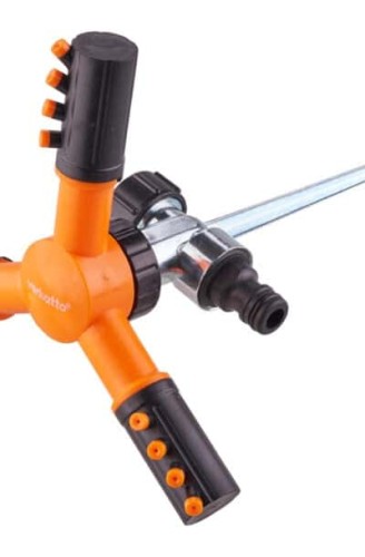 Zraszacz trójramienny z metalową szpilką Verkatto