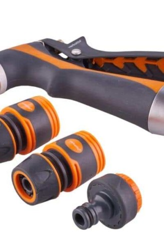 Pistolet zraszający z zestawem przyłączy 1/2” V-PLUS Verkatto