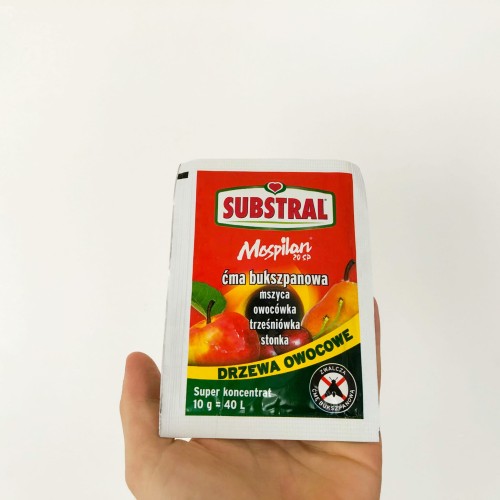 SUBSTRAL Mospilan 20SP - na ćmę bukszpanową