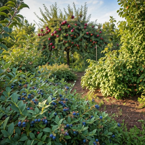 Losowa roślina owocowa - MIX OWOCÓW zielona para