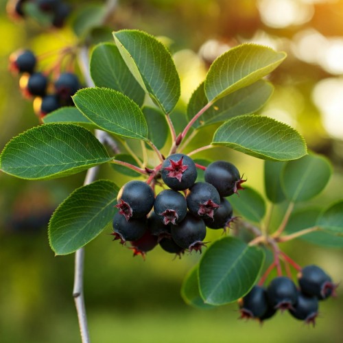 sleyt-swidosliwa-kanadyjska-amelanchier-canadensis-biale-kwiaty-jadalne-owoce-krzew-ozdobny-sadzonka-sadzonki-zielona-para-zielonapara