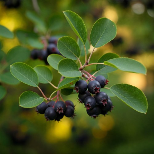 sleyt-swidosliwa-kanadyjska-amelanchier-canadensis-biale-kwiaty-jadalne-owoce-krzew-ozdobny-sadzonka-sadzonki-zielona-para-zielonapara