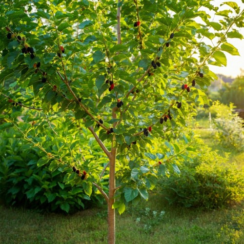 morwa-czarna-morus-nigra-sadzonka-zielona-para