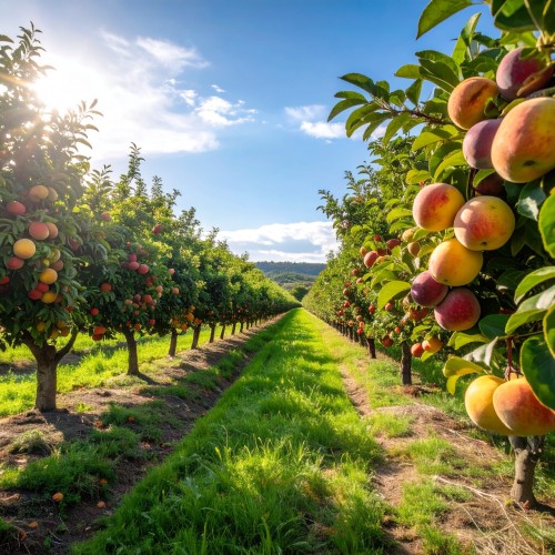 Losowa roślina owocowa - MIX OWOCÓW zielona para