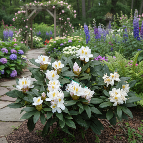rozanecznik-rhododendron-catawbiense-madame-masson-zielonapara-sadzonka-duza-zdrowa-biale-kwiaty
