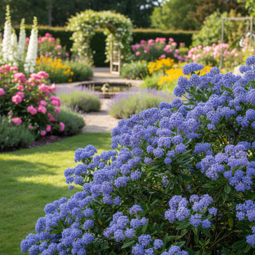 prusznik-polplozy-ceanothus-thyrsiflorus-blue-diamond-zielonapara-sadzonka-duza-zdrowa-niebieskie-kwiaty
