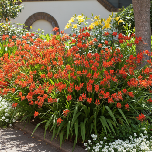 krokosmia-crocosmia-crocosmiiflora-fire-fly-zielonapara-sadzonka-duza-zdrowa-pomaranczowo-czerwone-kwiaty