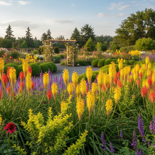 trytoma-kniphofia-uvaria-lemon-popsicle-hybrids-zielonapara-sadzonka-duza-zdrowa-zolte-kwiaty