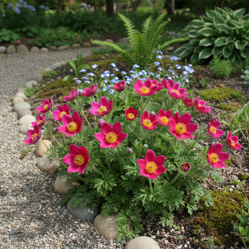 zawilec-wielosieczny-anemone-multifida-rubra-zielonapara-sadzonka-duza-zdrowa-czerwone-kwiaty