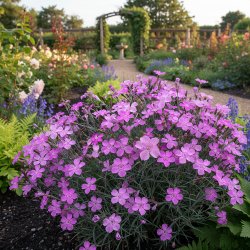 gozdzik-siny-dianthus-gratianopolitanus-feuerhexe-zielonapara-sadzonka-duza-zdrowa-rozowe-kwiaty