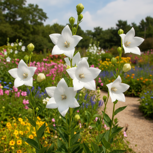 rozwar-wielkokwiatowy-platycodon-grandiflorus-fuji-white-zielonapara-sadzonka-duza-zdrowa-biale-kwiaty