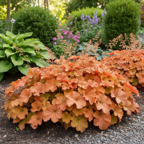 zurawka-heuchera-northern-exposure-amber-zielonapara-sadzonka-duza-zdrowa-bursztynowe-liscie