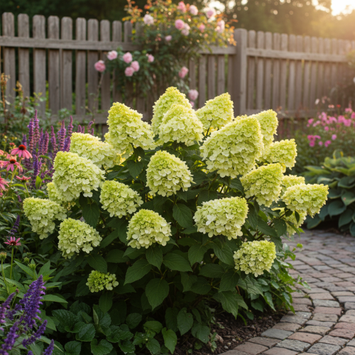 hortensja-bukietowa-hydrangea-paniculata-mojito-zielonapara-sadzonka-duza-zdrowa-limonkowo-biale-kwiaty