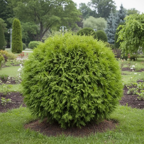 tuja-zachodnia-thuja-occidentalis-danica-zielonapara-sadzonka-duza-zdrowa-kulisty-pokroj