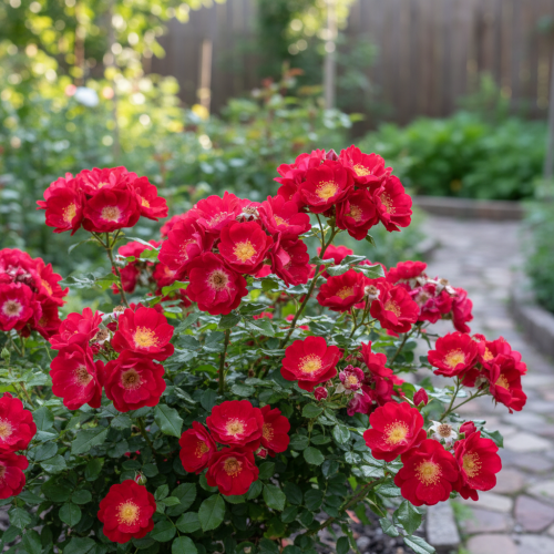 roza-miniaturowa-rosa-bienenweide-rot-zielonapara-sadzonka-duza-zdrowa-czerwone-kwiaty