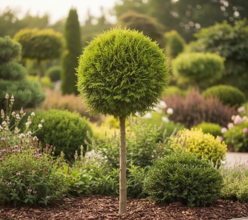 tuja-zachodnia-smaragd-thuja-occidentalis-stozkowa-zielona-formowana-na-pniu-sadzonka-sadzonki-zielona-para-zielonapara