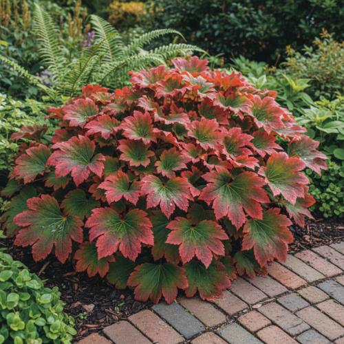 mukdenia-rossa-mukdenia-rossii-karasuba-zielonapara-sadzonka-duza-zdrowa-dekoracyjne-czerwone-liscie-biale-kwiaty