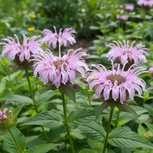 pysznoglowka-branburyego-monarda-bradburiana-rozowoliliowe-kwiaty-aromatyczna-miododajna-bylina-sadzonka-sadzonki-zielona-para-zielonapara