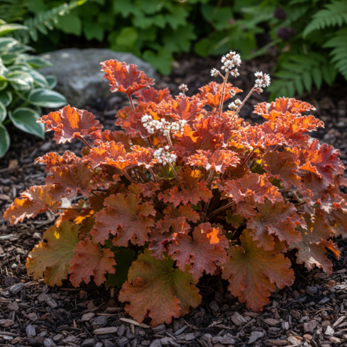 zurawka-zipper-heuchera-zoltozielone-liscie-czerwone-nerwy-dekoracyjna-bylina-cieniolubna-sadzonka-sadzonki-zielona-para-zielonapara