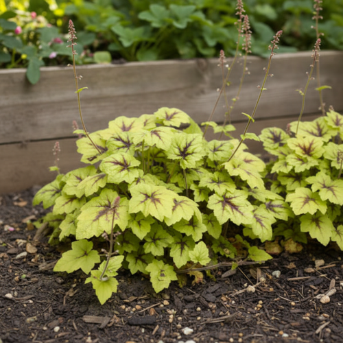 zurawka-catching-fire-heuchera-jaskrawozielone-liscie-czerwone-nerwy-dekoracyjna-bylina-cieniolubna-sadzonka-sadzonki-zielona-para-zielonapara