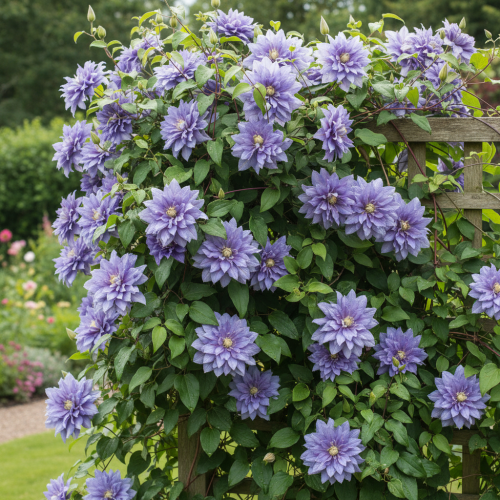 powojnik-mazury-clematis-mazury-blekitne-pelne-kwiaty-dlugie-kwitnienie-pnacze-ozdobne-sadzonka-sadzonki-zielona-para-zielonapara