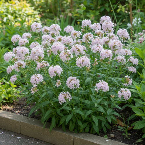 mydlnica-lekarska-saponaria-officinalis-rozowe-kwiaty-bylina-miododajna-sadzonka-sadzonki-zielona-para-zielonapara