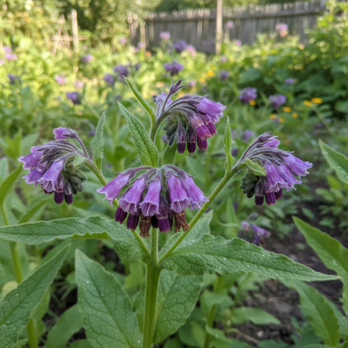 zywokost-lekarski-symphytum-officinale-fioletowe-kwiaty-bylina-ozdobna-i-lecznicza-sadzonka-sadzonki-zielona-para-zielonapara