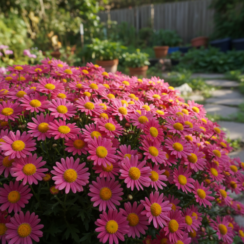 Złocień różowy Robinson Red 