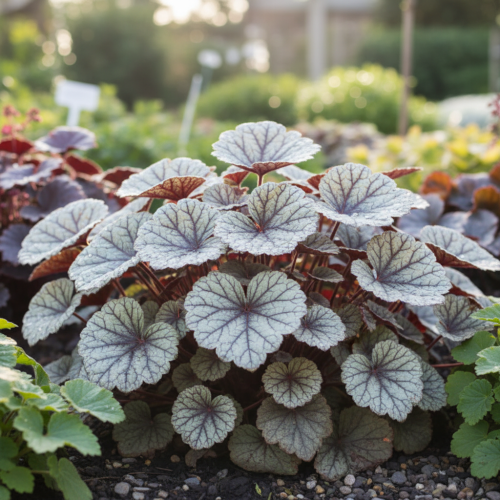 zurawka-heuchera-heuchera-różnokolorowe-liscie-bylina-ozdobna-sadzonka-sadzonki-zielona-para-zielonapara