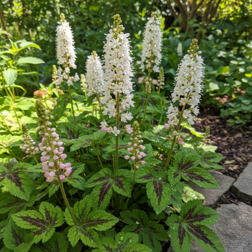 tiarella-skyrocket-tiarella-cordifolia-dekoracyjne-liscie-delikatne-kwiaty-bylina-cien-sadzonka-sadzonki-zielona-para-zielonapara