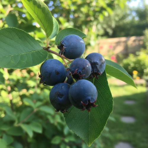 swidosliwa-kanadyjska-amelanchier-canadensis-biale-kwiaty-jadalne-owoce-krzew-ozdobny-sadzonka-sadzonki-zielona-para-zielonapara
