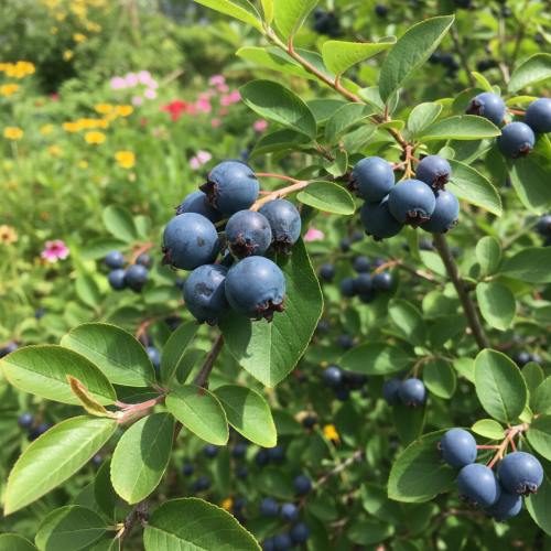 swidosliwa-kanadyjska-amelanchier-canadensis-biale-kwiaty-jadalne-owoce-krzew-ozdobny-sadzonka-sadzonki-zielona-para-zielonapara