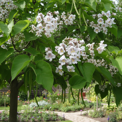 surmia-zwyczajna-catalpa-bignonioides-duze-liscie-ozdobne-drzewo-biale-kwiaty-sadzonka-sadzonki-zielona-para-zielonapara