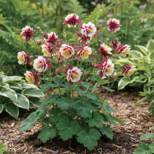 orlik-winky-red-white-double-aquilegia-vulgaris-pelne-czerwono-biale-kwiaty-kompaktowa-bylina-sadzonka-sadzonki-zielona-para-zielonapara
