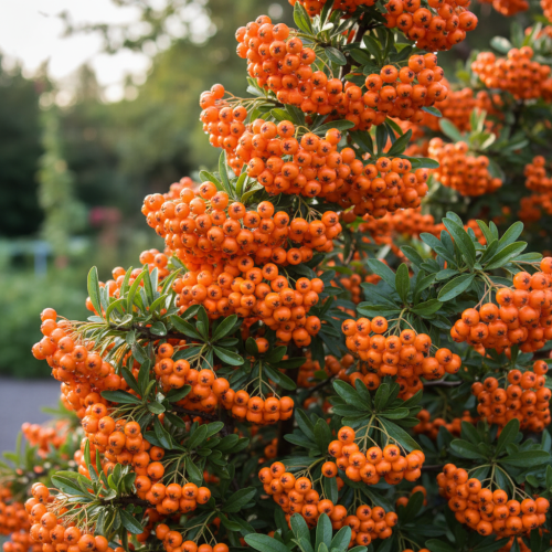 ognik-orange-glow-pyracantha-coccinea-pomaranczowe-owoce-zimozielony-krzew-ozdobny-sadzonka-sadzonki-zielona-para-zielonapara