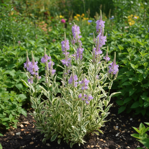 odetka-wirginijska-variegata-physostegia-virginiana-pstre-liscie-rozowe-kwiaty-bylina-na-rabatki-sadzonka-sadzonki-zielona-para-zielonapara