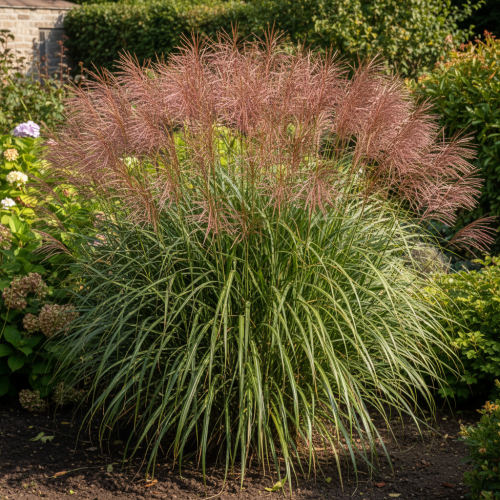 miskant-chinski-rotsilber-miscanthus-sinensis-czerwone-kwiatostany-srebrzyste-liscie-trawa-ozdobna-sadzonka-sadzonki-zielona-para-zielonapara