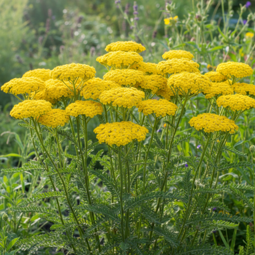 krwawnik-pospolity-summer-fruits-lemon-achillea-millefolium-zolte-kwiaty-miododajna-bylina-na-rabatki-sadzonka-sadzonki-zielona-para-zielonapara