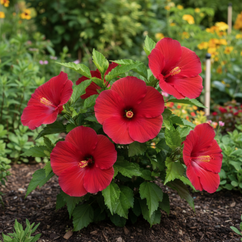 hibiskus-bylinowy-luna-red-hibiscus-moscheutos-czerwone-duze-kwiaty-wysokosc-100-120cm-sadzonka-sadzonki-zielona-para-zielonapara