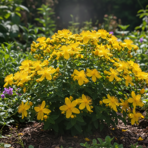 Dziurawiec wielolistny  Grandiflorum