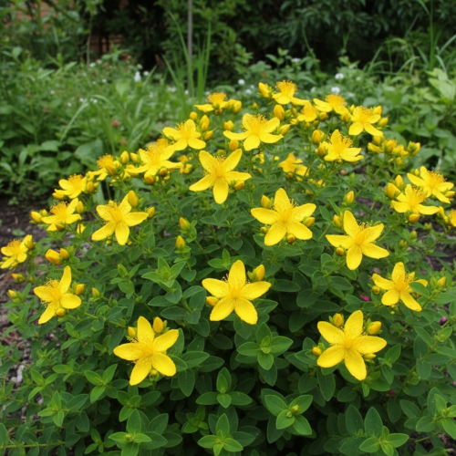 dziurawiec-wielolistny-grandiflorum-hypericum-polyphyllum-duze-zolte-kwiaty-krzewinka-40-60cm-sadzonka-sadzonki-zielona-para-zielonapara