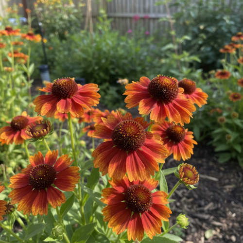 dzielzan-moerheim-beauty-helenium-autumnale-czerwono-brazowe-kwiaty-dlugo-kwitnaca-bylina-80-100cm-sadzonka-sadzonki-zielona-para-zielonapara