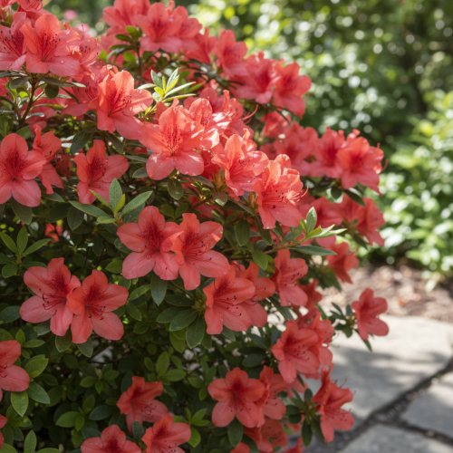 azalia-japonska-geisha-fumiko-rhododendron-obtusum-rozowe-kwiaty-zimozielony-niski-krzew-sadzonka-sadzonki-zielona-para-zielonapara