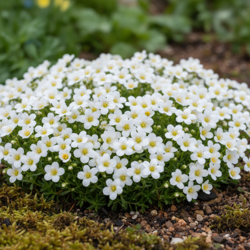 skalnica-scenic-white-saxifraga-arendsii-biale-kwiaty-okrywowa-sadzonka-sadzonki-zielona-para-zielonapara