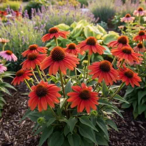 Jeżówka pururowa Tomato Soup