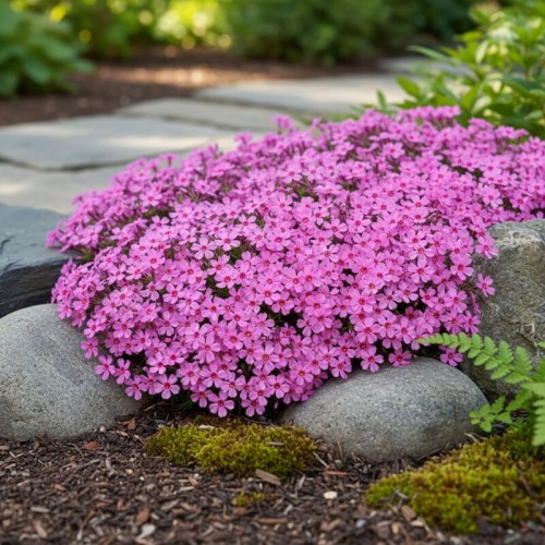 Płomyk szydlasty Zwergenteppich