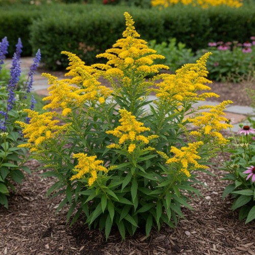 Nawłoć ogrodowa Golden Dwarf