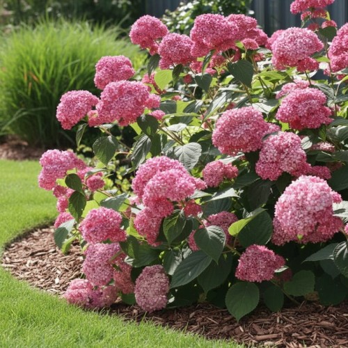 Hortensja drzewiasta 'Invincibelle Spirit' PINK ANNABELLE